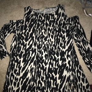 Michael kors zebra top